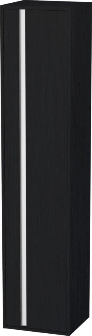 Duravit Ketho Hochschrank Eiche Schwarz Matt 400x360x1800 mm - KT1255R1616 KT1255R1616