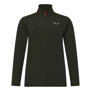 SALEWA - Puez Cammino Polarlite Half Zip Jacke Damen - Grün (Gr.38)