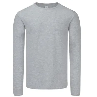 Fruit of the Loom - "Iconic" T-Shirt für Herren/Damen Unisex (Grau meliert)