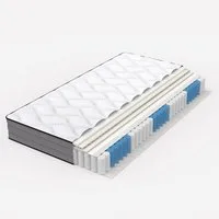 Taschenfederkernmatratze Matratze 90x200cm, Taschenfederkernmatratze Höhe 20 cm, KLAM HOME, 20 cm hoch, (Ergonomische 7 Zonen Matratze, Härtegrad H3), Bietet optimalen Schlafkomfort.