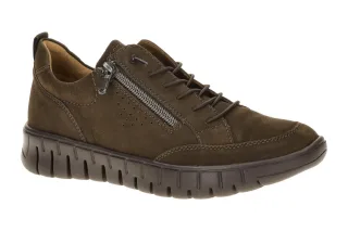 Waldl?ufer H 916003 105 166 dunkel-braun - bequeme Halbschuhe f?r Damen