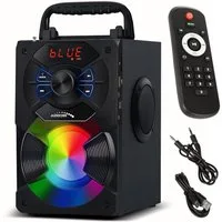 Audiocore AC730 Bluetooth-Lautsprecher (11 W, Mikrofon Tragbarer Bluetooth Bazooka Lautsprecher 11W)
