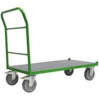 TRUTZHOLM Transportwagen Plattformwagen Profi XL Tragkraft 500kg 119x59 cm Handwagen Paketwagen, (Artikel, 1-St), hohe Stabilität