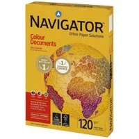 NAVIGATOR Druckerpapier Navigator N12A4 Colour Documents - A4, 120 g/qm, weiß, 250 Blatt