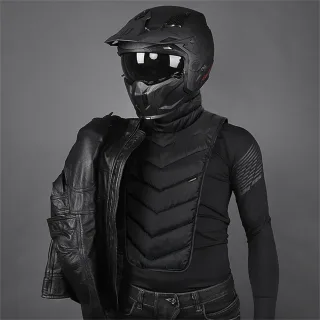 YSchy LY-C08 Long Type Motorcycle Neck Warmer Winter Riding Warm Cotton Waterproof Windproof Long Neck Warmers