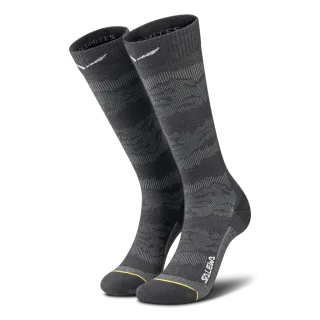 SALEWA - Ortles Merino Knee Socke Herren - Schwarz (Gr.45-47)