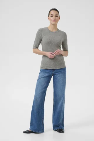 Langarm-Shirt KAiben Slim fit grey