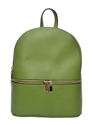 Isabella Rhea Grün Rindsledertasche