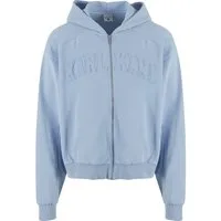 Karl Kani Sweatjacke Karl Kani College Heavy Crop Zip Hoodie