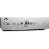 Auna CD708 Audioverstärker (Anzahl Kanäle: 5 Stereo-Cinch-Line-Eingänge für CD-Player, Tuner sowie AUX-Quellen und)