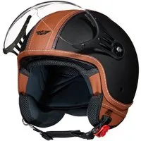 MOTO HELMETS Motorradhelm Jethelm Motorrad mit Visier Helm AV-84
