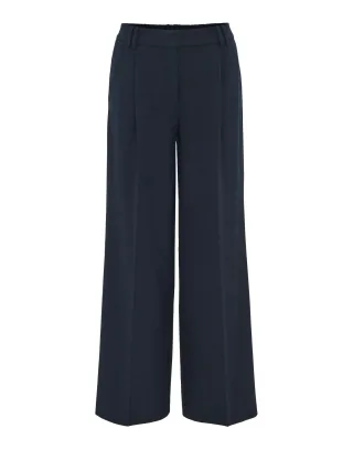Opus - Wide Leg Pants - Mariena blau - Gr. - 34
