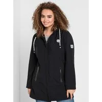 Sheego Allwetterjacke Softshelljacke Langarm mit weicher Fleece-Innenseite
