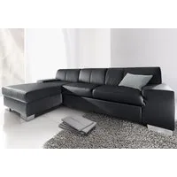 DOMO collection Ecksofa Star, zeitlose Formensprache, elegante Optik, Breite 248cm, L-Form, wahlweise mit Bettfunktion
