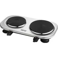 Camry Doppelkochplatte CR 6511 Elektrische Doppel-Kochplatte Durchmesser 18,5 und 15,5 cm