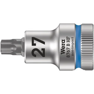 Wera 8767 B HF TORX Zyklop Bitnuss mit 3/8"-Antrieb, mit Haltefunktion Blau - 05003064001