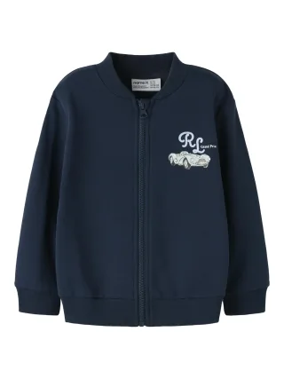 NAME IT - NMMREINER LS NREG SWEAT CARD BRU BOX Navy Blazer - Gr. - 110