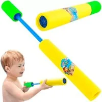 ISO TRADE Badespielzeug Wasserpistole Pumpe 4 Stück (4-tlg), 10m Reichweite Poolkanone Wasserspielzeug für Garten