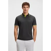 BOSS GREEN Poloshirt Paul Stretch-Baumwoll-Pique mit Polokragen