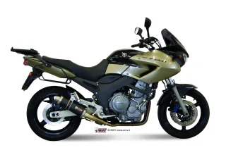 Sport Auspuff MIVV GP Carbon Yamaha TDM 900 Bj. 2002-2014 Typ: RN08 / RN11 / RN18 +ABE