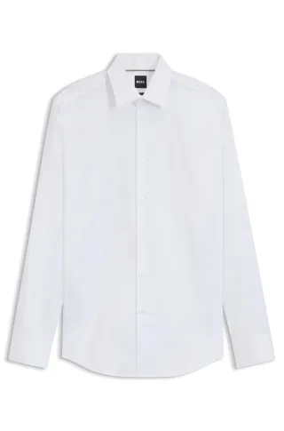 BOSS Menswear Black - H-HANK-kent-C1-214 White - Gr. - 42