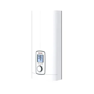 STIEBEL ELTRON Vollelektronischer Durchlauferhitzer DHE 18/21/24 kW, immer gradgenaue Wunschtemperatur, ECO-Modus, Multifunktionsdisplay, 2 Memory Tasten, Wellness-Programme, 202656