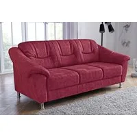 sit&more 3-Sitzer Salsa, B: 202 cm, Federkern, komfortable Sitzhöhe 45 cm, Frei im Raum stellbar, 110 kg je Sitzplatz, zeitloses Design