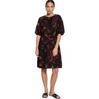 Zero Druckkleid Damen mit Bindegürtel Material