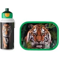 Mepal Lunchbox Campus Lunchset 400 ml + 700 ml 2er Set, Acrylnitril-Butadien-Styrol (ABS), (2-tlg), spülmaschinenfest, nicht gefrierfachgeeignet, nicht mikrowellenfest