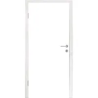 MuchoWow Türtapete Weiß - Farben - Neutral, Matt, bedruckt, (1 St), Selbstklebende Tapete, Folie für Möbel, 75x205 cm
