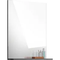 welltime Badspiegel SIENA, Breite 60cm, 1 Ablageboden, hochwertiges Spiegelglas (TOPSELLER), in verschiedenen Farben erhältlich, Badmöbel, Spiegel, Badezimmer
