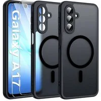 SmartUP Smartphone-Hülle + 2X Schutzglas für Samsung Galaxy A17 5G Panzerfolie MagSafe Case 9H 6,6 Zoll, MagSafe-Technologie