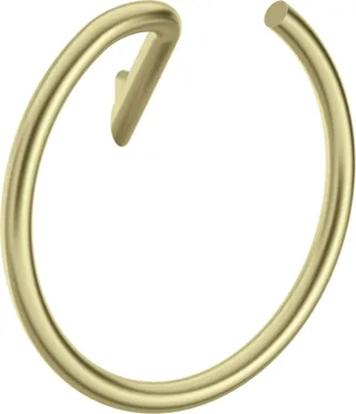 Neuesbad Serie 600 Runder Handtuchhalter zur Wandmontage, Gold gebürstet NB1DEADIR6111