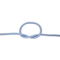 PaulZdrada Gummiband 3 Meter Gummikordel ∅2 mm Gummiband, Gummilitze Rundgummi Hutgummi Elastisch