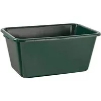 Teterower Kunststoffe GmbH & Co. KG Baueimer Jagdwanne Wildwanne 90/65/40 Liter Plastikwanne grün lebensmittelecht