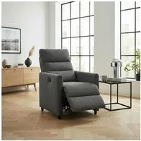 OTTO home Relaxsessel ANNICA, TV-Sessel mit elektrischer Relax- und Liegefunktion, Federkern-Polsterung, pflegeleichter Webstoff