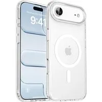 CoolGadget Handyhülle Premium Silikon Handy Case für iPhone Air 6,1 Zoll, Hülle Transparent Schutzhülle kompatibel mit MagSafe Zubehör