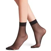 FALKE Feinsöckchen FALKE Seidenglatt 15 Damen (1-Paar) transparent & glänzend