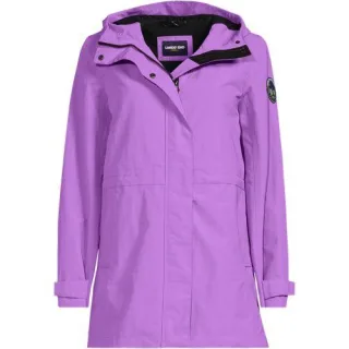 Squall Regenmantel für Damen, Damen, size: regular, Pink, Nylon, by Lands' End