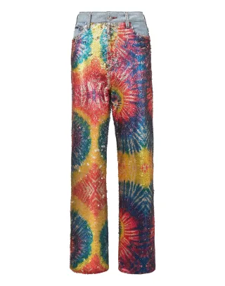 Jeans Loose Fit Tie Dye