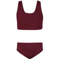 Aquarti Bustier-Bikini Aquarti Mädchen Sport Bikini Racerback Bustier & Bikinislip