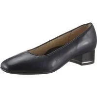 Ara GRAZ Pumps, Abendschuh, Festtagsschuh, Blockabsatz, glänzendes Detail am Absatz