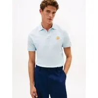 Tommy Hilfiger Poloshirt TH SCRIPT REGULAR aus Piqué mit Logo