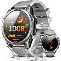 DOOGEE 2026 Smartwatch Herren Outdooruhr Militär 14 Tage Akku 178 Sportmodi Smartwatch