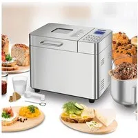Unold Brotbackautomat Backmeister Edel 68456, 16 Programme, 600 W, bis zu 1.000 g Brotgewicht