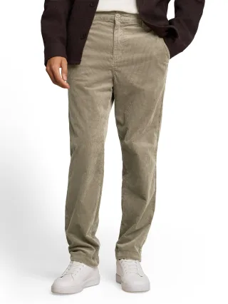 Denim Tom Tailor - Relaxed Fit Cordhose malt brown - Gr. - XXL
