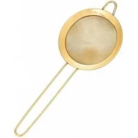Goodwei Teesieb Matcha Teesieb Gold Edelstahl Chakoshi, feinmaschig. rostfrei, Weißblech, (1-St)