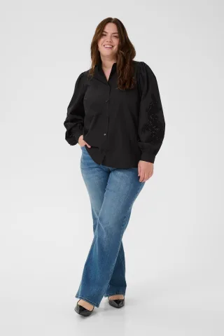 Langarm-Hemd KCnicky Langarm-Hemd Regular fit black