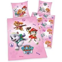 PAW PATROL Kinderbettwäsche Paw Patrol, Renforcé, 2 teilig, mit tollem Motiv