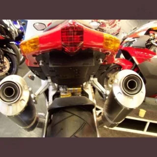 R&amp;G Kennzeichenhalter Heckumbau Aprilia RSV 1000 R Bj. 2004-2008 eintragungsfrei